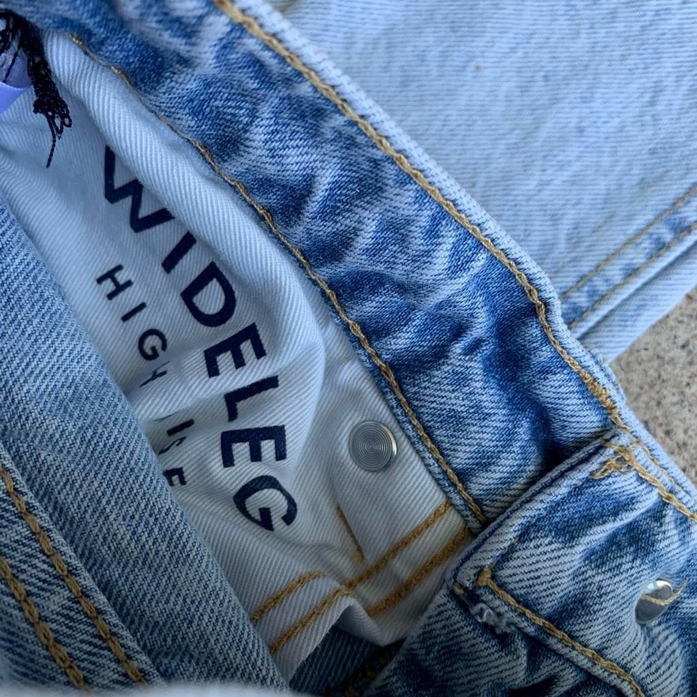 High Rise Wide Leg Jeans - Picture 8 of 8